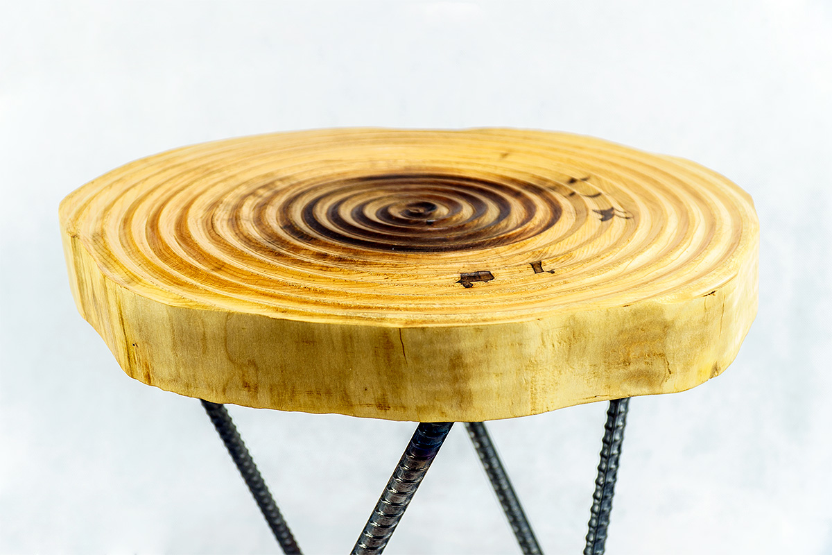 Maple, Wood, Table, Side Table